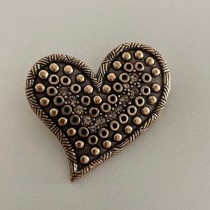 Chico’s Heart Pin Beautiful